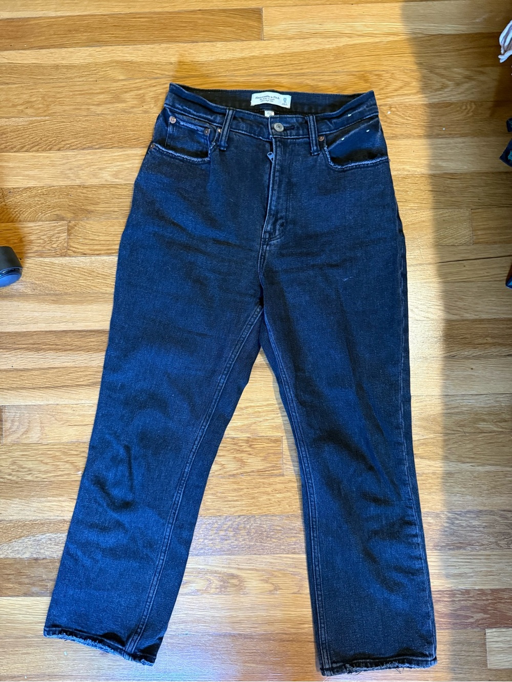 Women’s Black High-Rise Jeans - Abercrombie